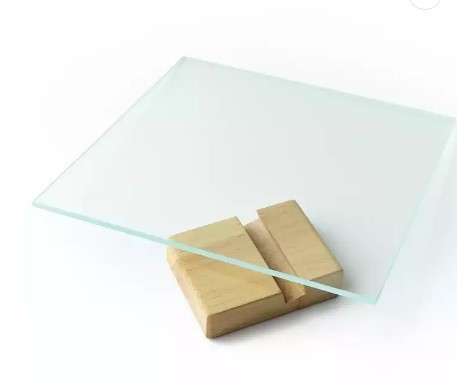 Borde plano moderado ultra claro 3m m de la hoja del panel de cristal de cristal del interruptor 2m m