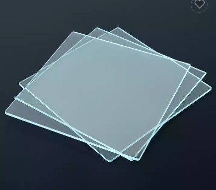 Borde plano moderado ultra claro 3m m de la hoja del panel de cristal de cristal del interruptor 2m m