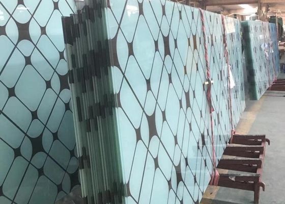 temperatura alta de cristal impresa de cerámica de 19m m Grinded Digital resistente