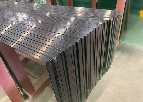 el vidrio moderado grueso de 8m m artesona la alta cerca Frameless Panels de la piscina