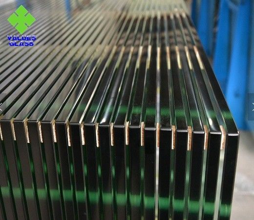 alta fuerza moderada 12m m del choque de los paneles de cristal para el vidrio de cristal de Buliding de la puerta