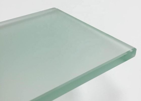 Tabletop Acid Etched 15mm Double Pane  Tempered Glass Panels