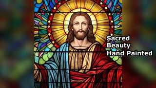 Vidrieras pintadas a mano para iglesias y hogares